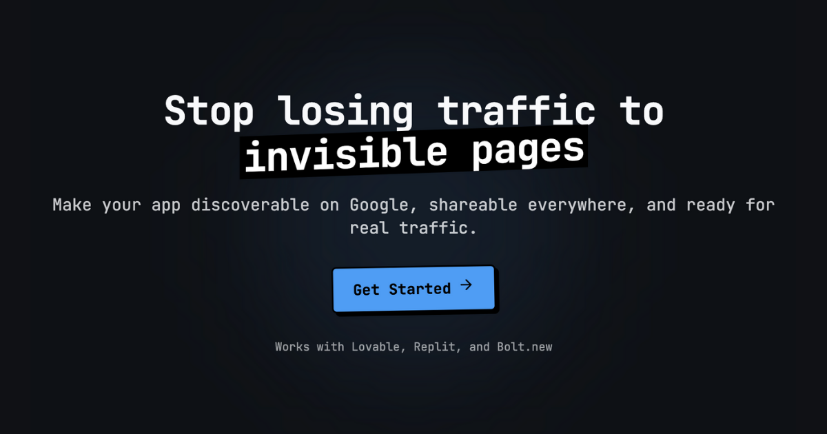 Thumbnail of Hado SEO | Prerender.io Alternative